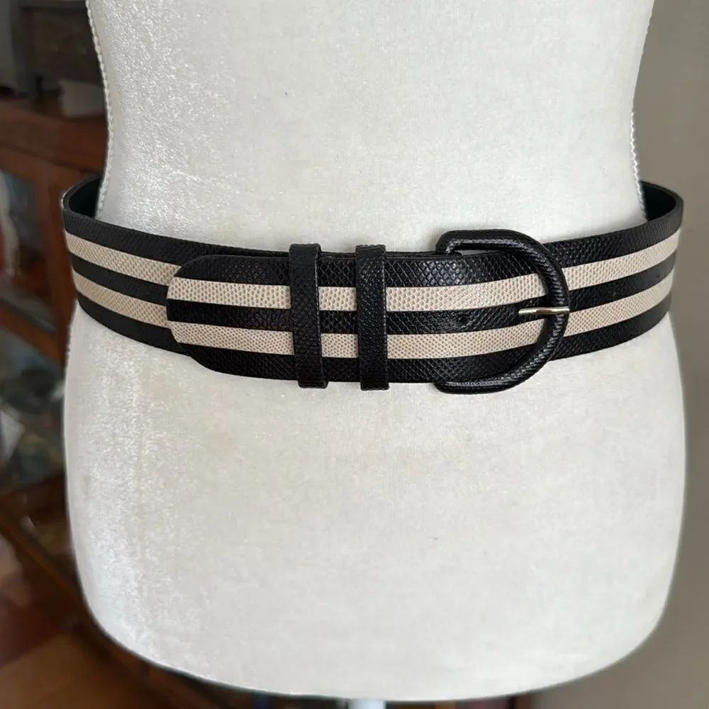 Vintage & NEW Ben King leather belt may
